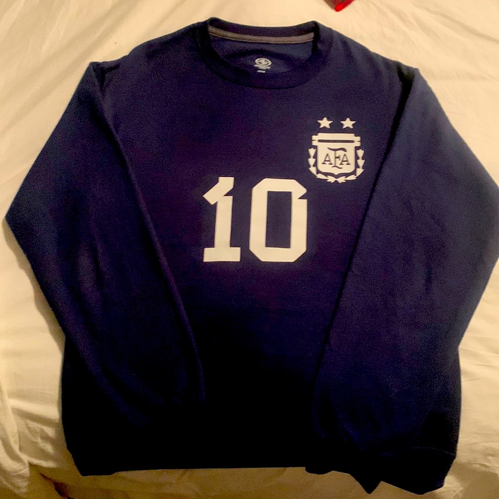 Messi Argentina Sweatshirt World Cup 22